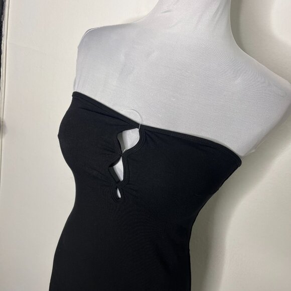 NWT Klassy Network Tube Top Cut-Out Brami Dress Sz M - Picture 5 of 11